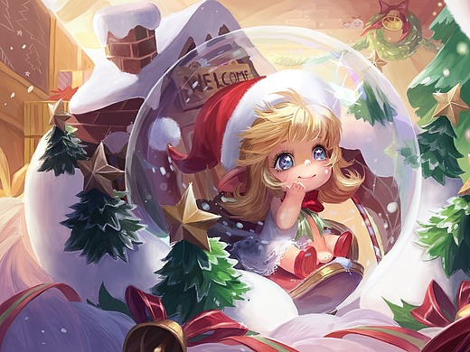 手绘—蔡文姬(圣诞版)