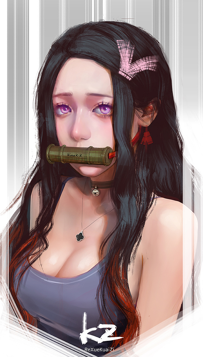 祢豆子（图ZMjcwMDQxOTY0） - 创作习作 - 站酷设计师热血筷子luan原创素材 - 站酷ZCOOL