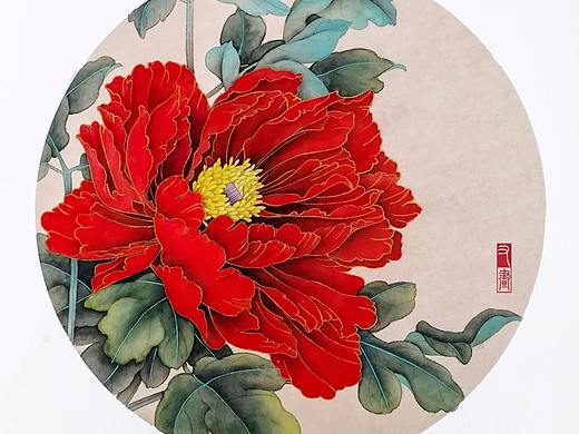 国画 | 工笔牡丹教程教学步骤