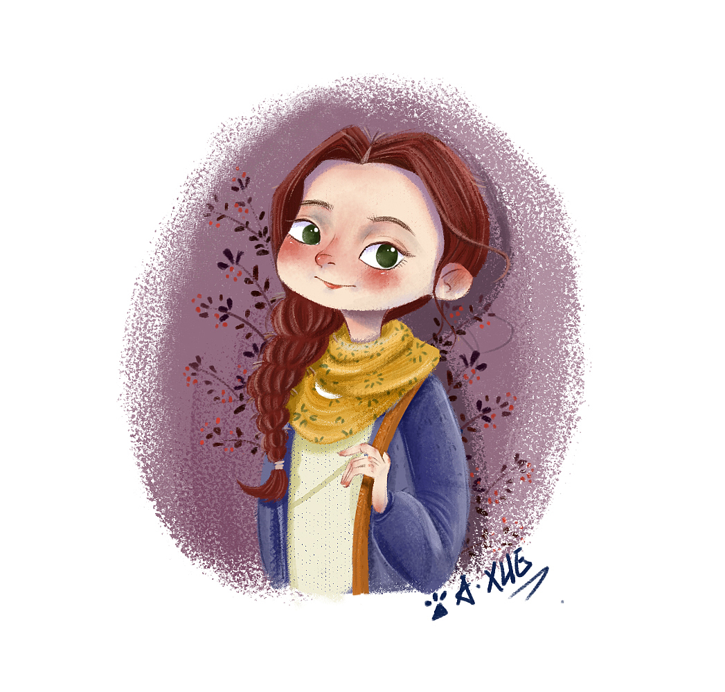 小姐姐们-板绘头像系列（图ZMjE2MTgzMjY4） - 商业插画 - 站酷设计师阿雪的插画原创素材 - 站酷ZCOOL