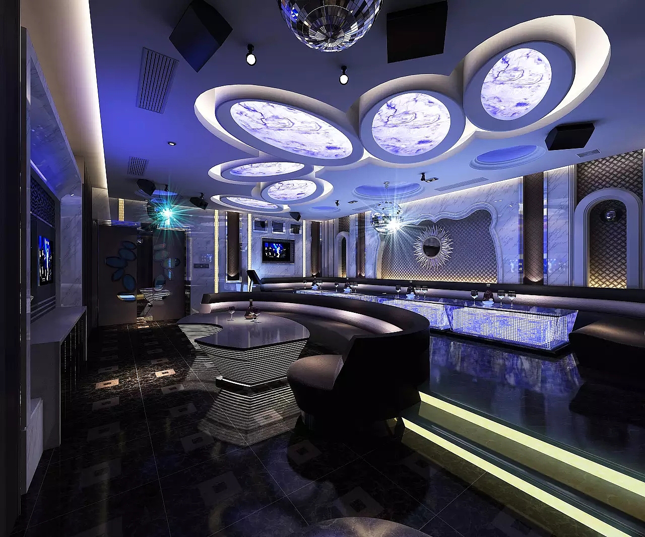 巴中幻境主题ktv设计