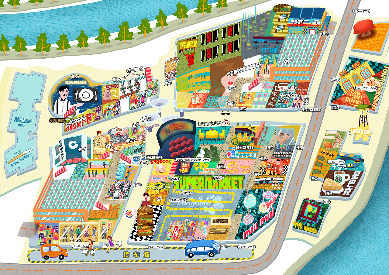 新天地导视地图