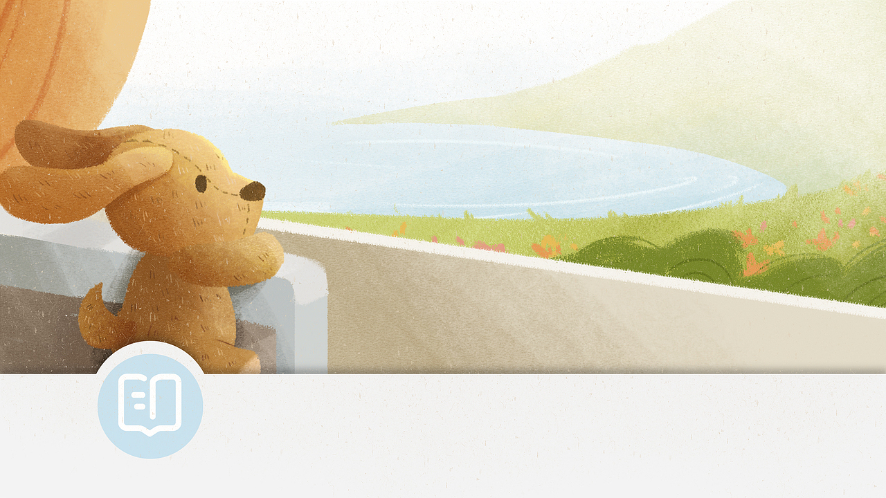 儿童插画绘本.心爱的小狗（图ZMjI1MjY1MjQ0） - 绘本 - 站酷设计师可爱的白白子原创素材 - 站酷ZCOOL