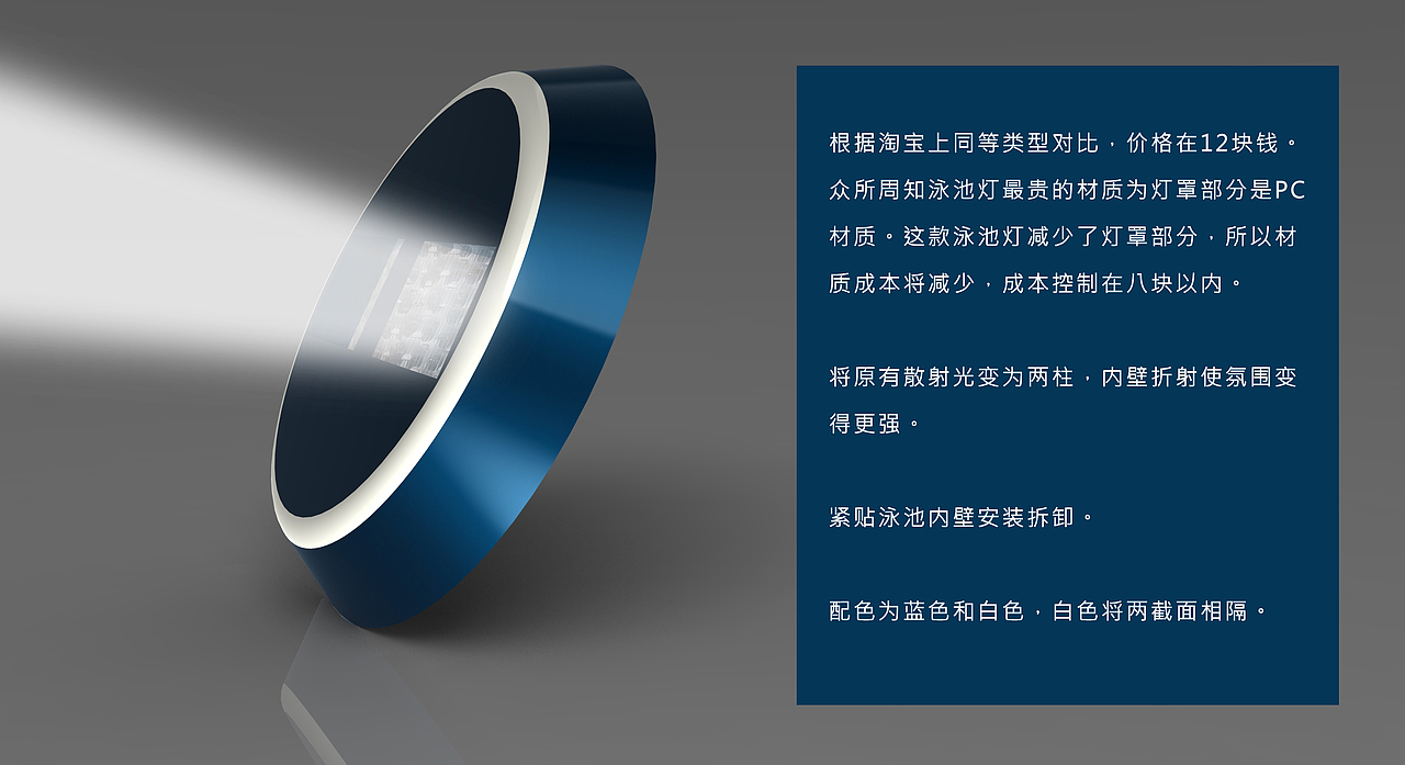 泳池灯改良设计（下）（图ZMTE2NTAzMDY0） - 生活用品 - 站酷设计师惠之先生原创素材 - 站酷ZCOOL