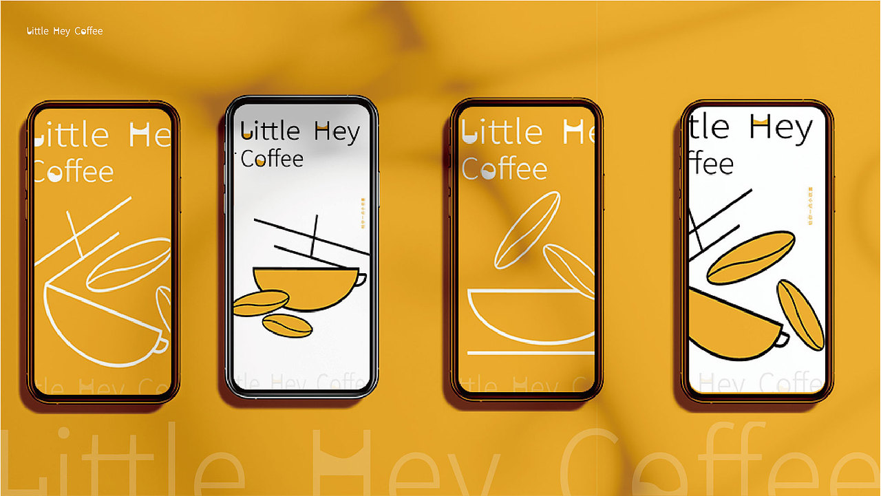 小喜咖啡logo设计（图ZMjczODE1MTg0） - Logo - 站酷设计师Zha_原创素材 - 站酷ZCOOL