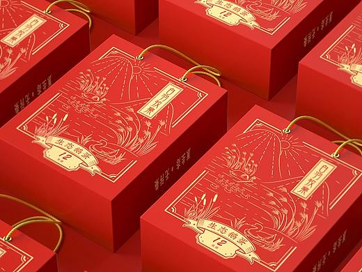 鹅蛋新年礼盒包装设计