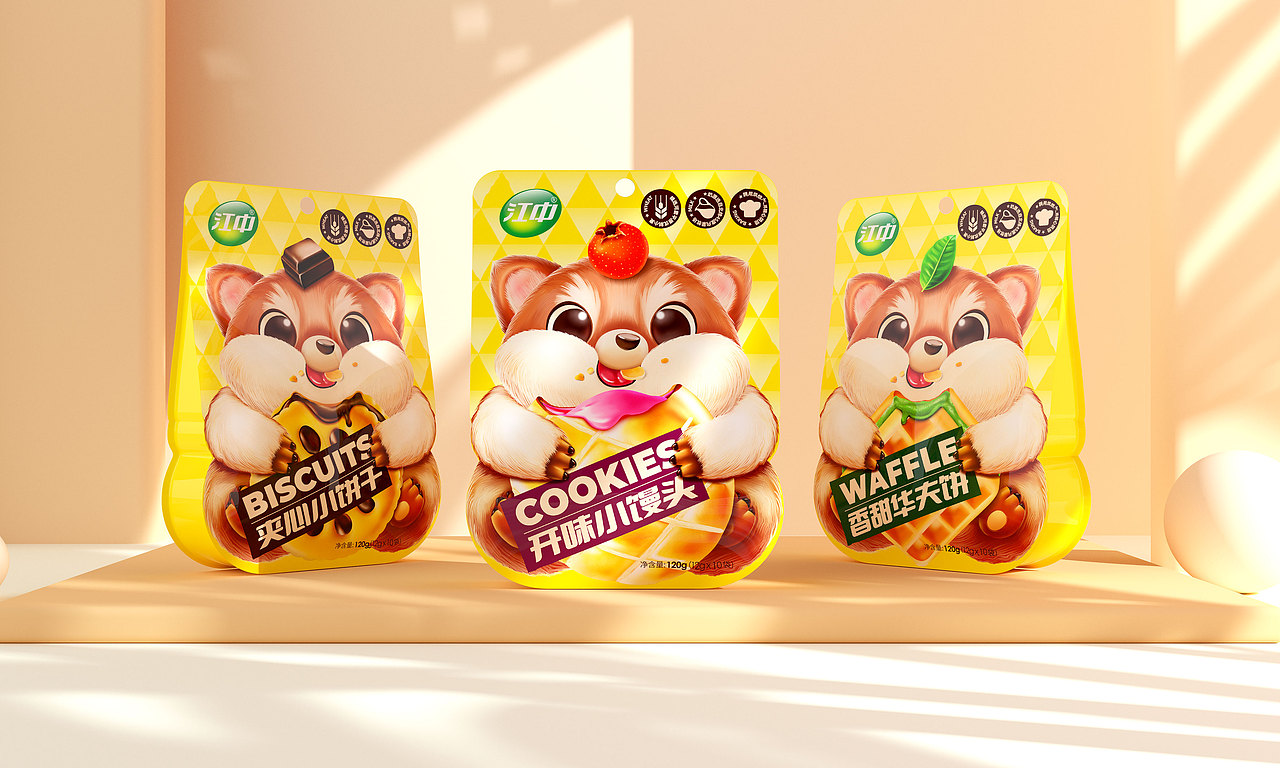 三零艺设作品（江中烘焙休闲食品包装）（图ZMjg3NjkxMDA0） - 包装 - 站酷设计师三零艺设原创素材 - 站酷ZCOOL