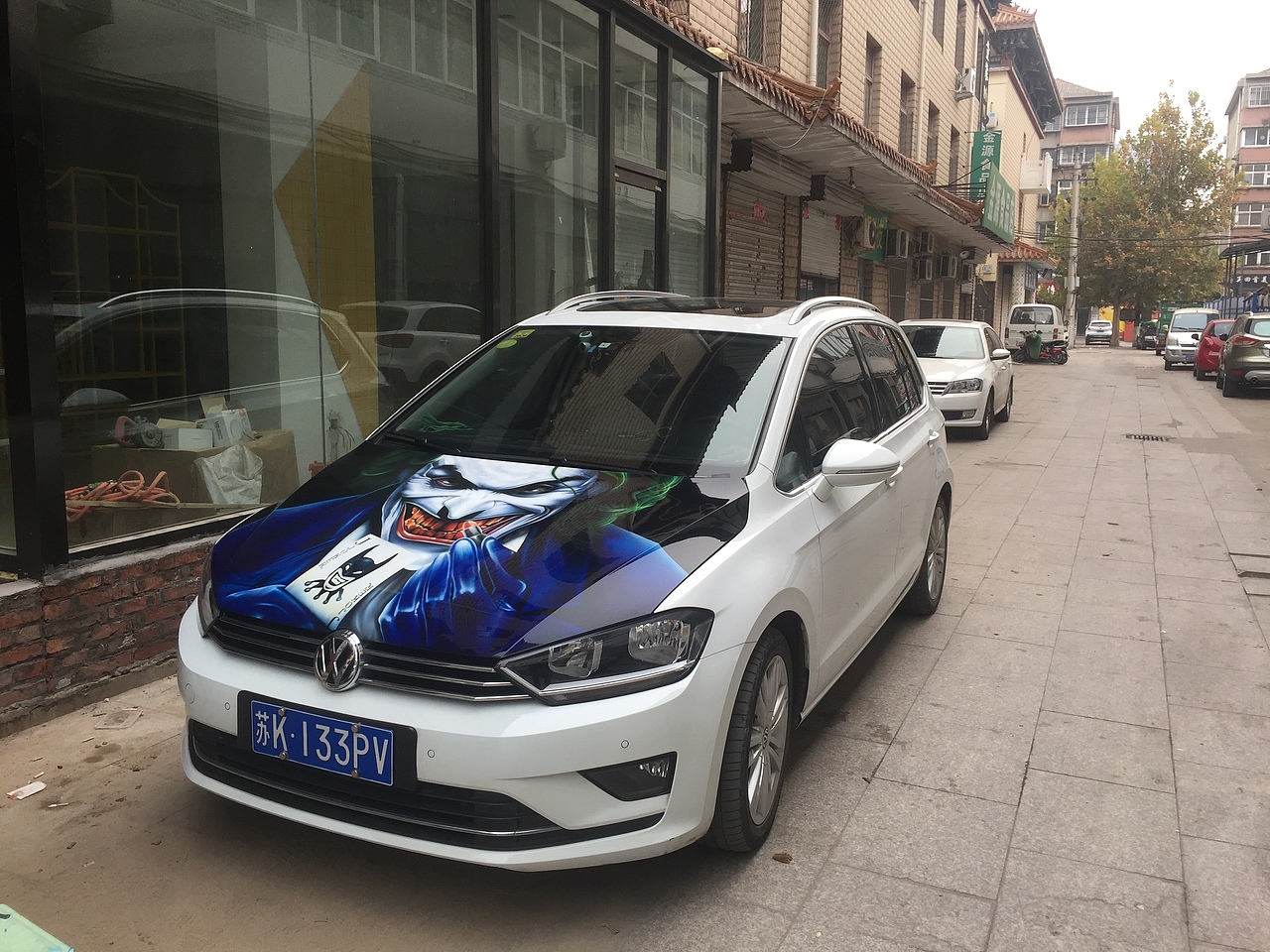 纯手工汽车彩绘