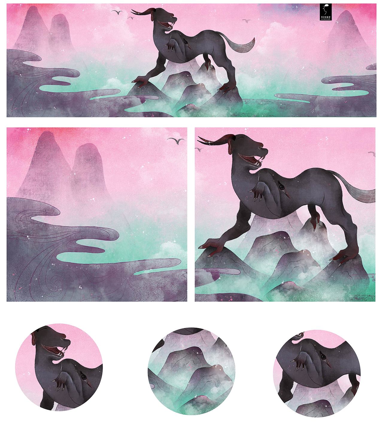 画画练习（图ZMTE1MTAzMDky） - 创作习作 - 站酷设计师大慧哟原创素材 - 站酷ZCOOL