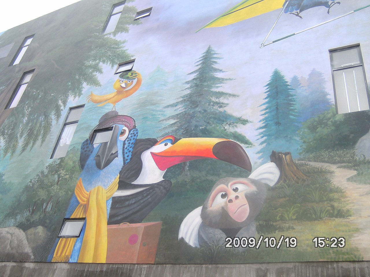 临沂墙体彩绘（手绘）（图ZNzM3MTE3Ng==） - 概念设定 - 站酷设计师临沂手绘原创素材 - 站酷ZCOOL