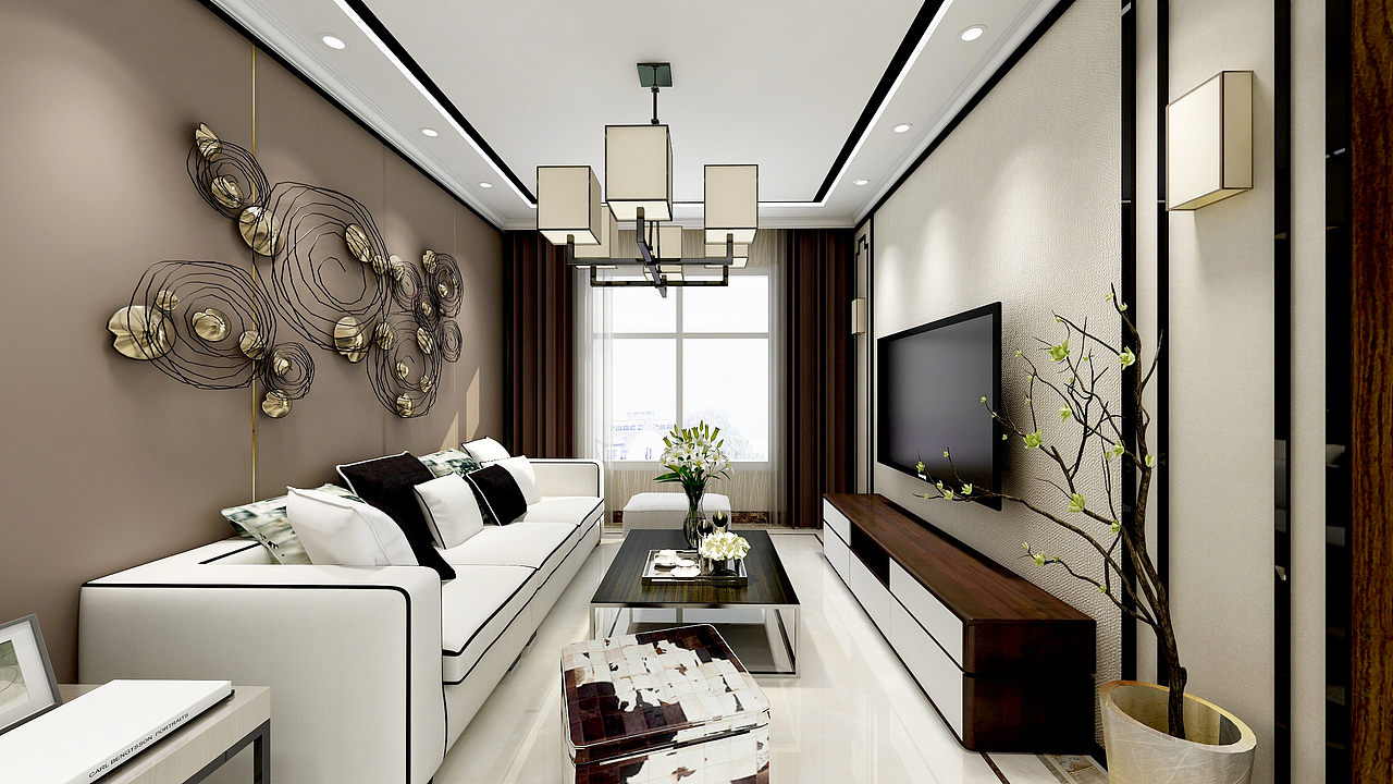 新中式（图ZMTExOTQzMTY4） - 家装设计 - 站酷设计师DuoRuaiMee原创素材 - 站酷ZCOOL