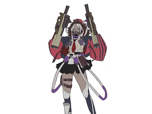 【临摹练习】赛博朋克风机械设定