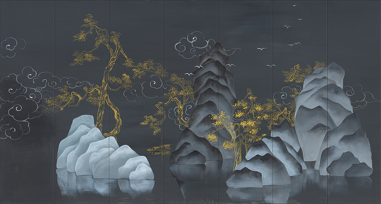 艾嘉利壁画