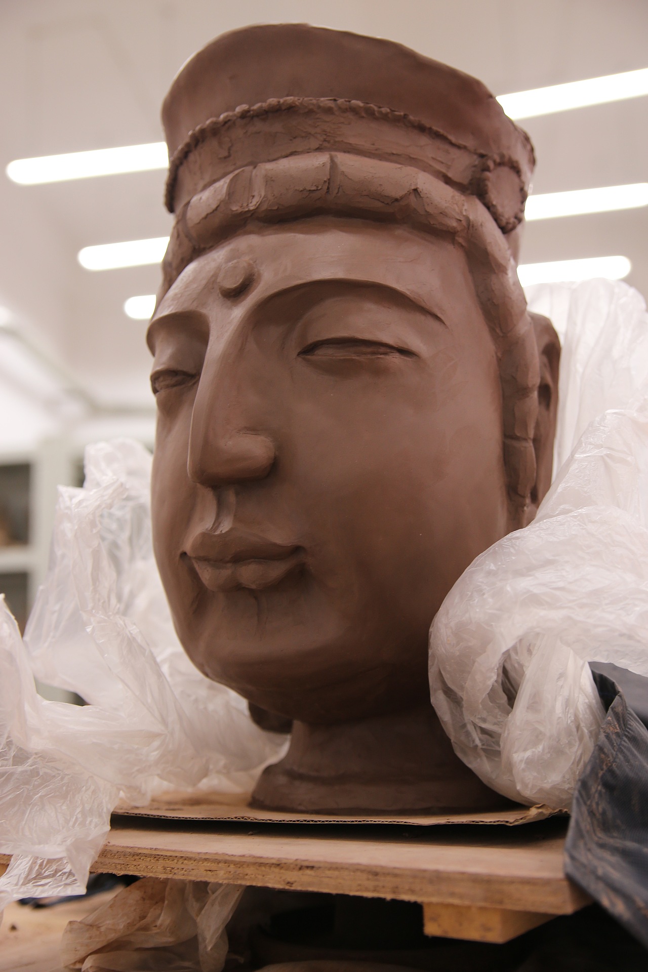 大型陶艺作品——禅境(综合)(大二上学期作品)