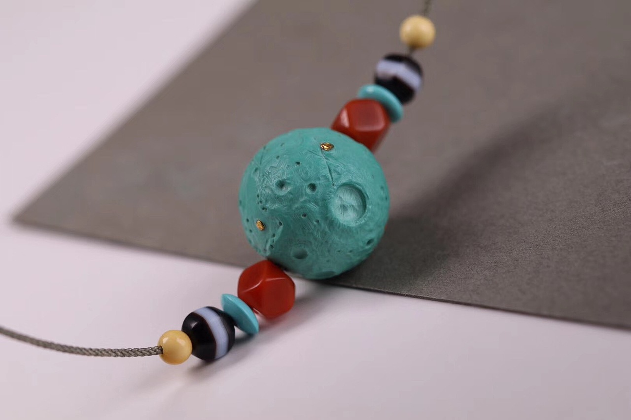 绿松石【星球锁骨链】