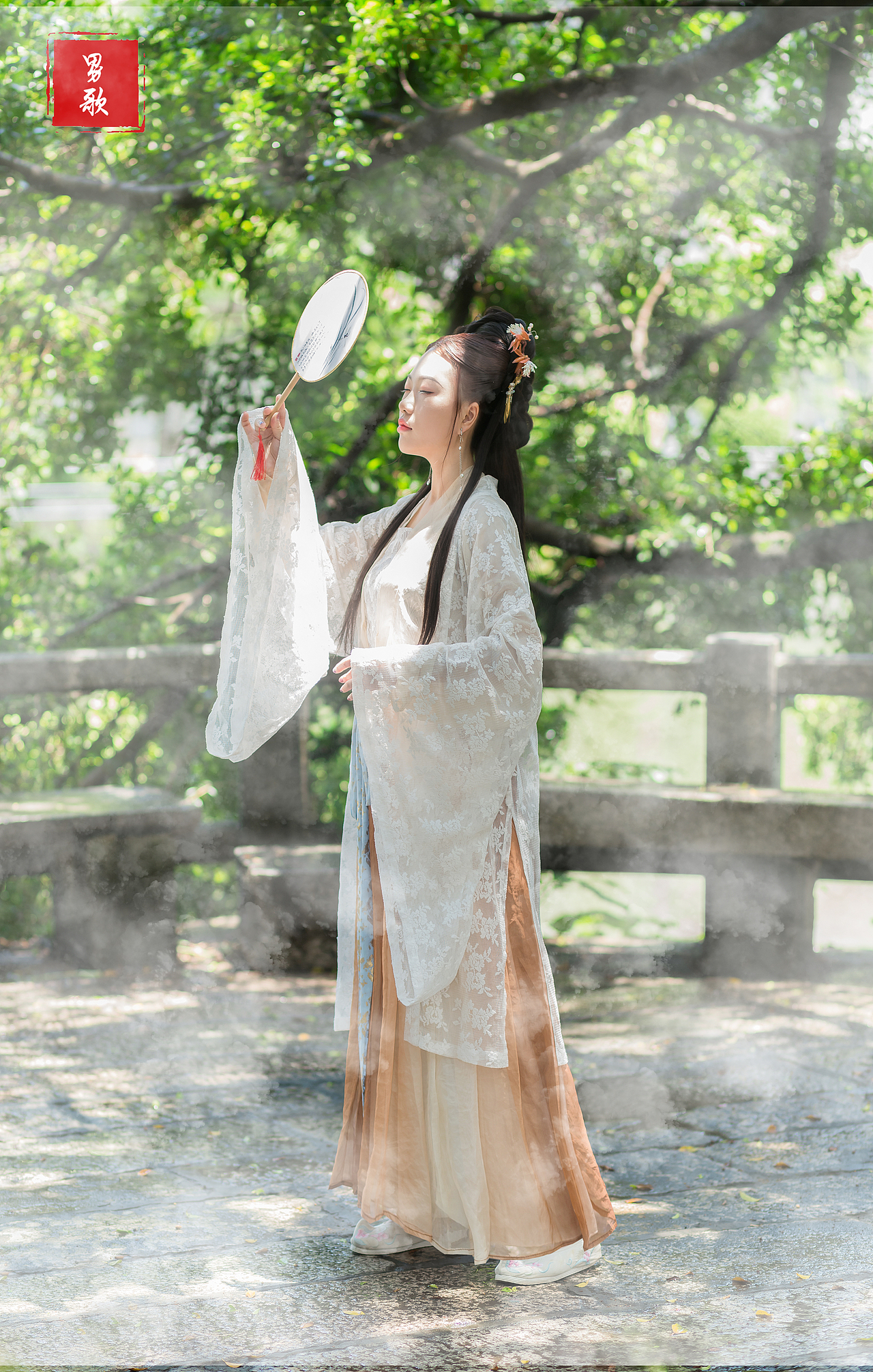 毕业啦 广州汉服体验拍照