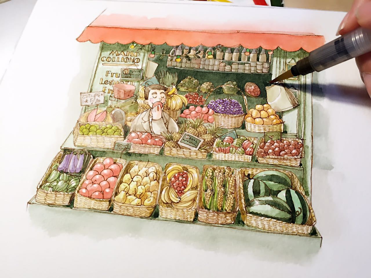 画笔下的电影世界