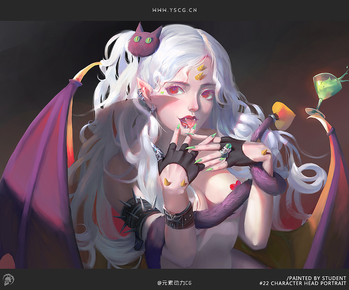 元素动力 | 22期在读学员作业「角色头像」