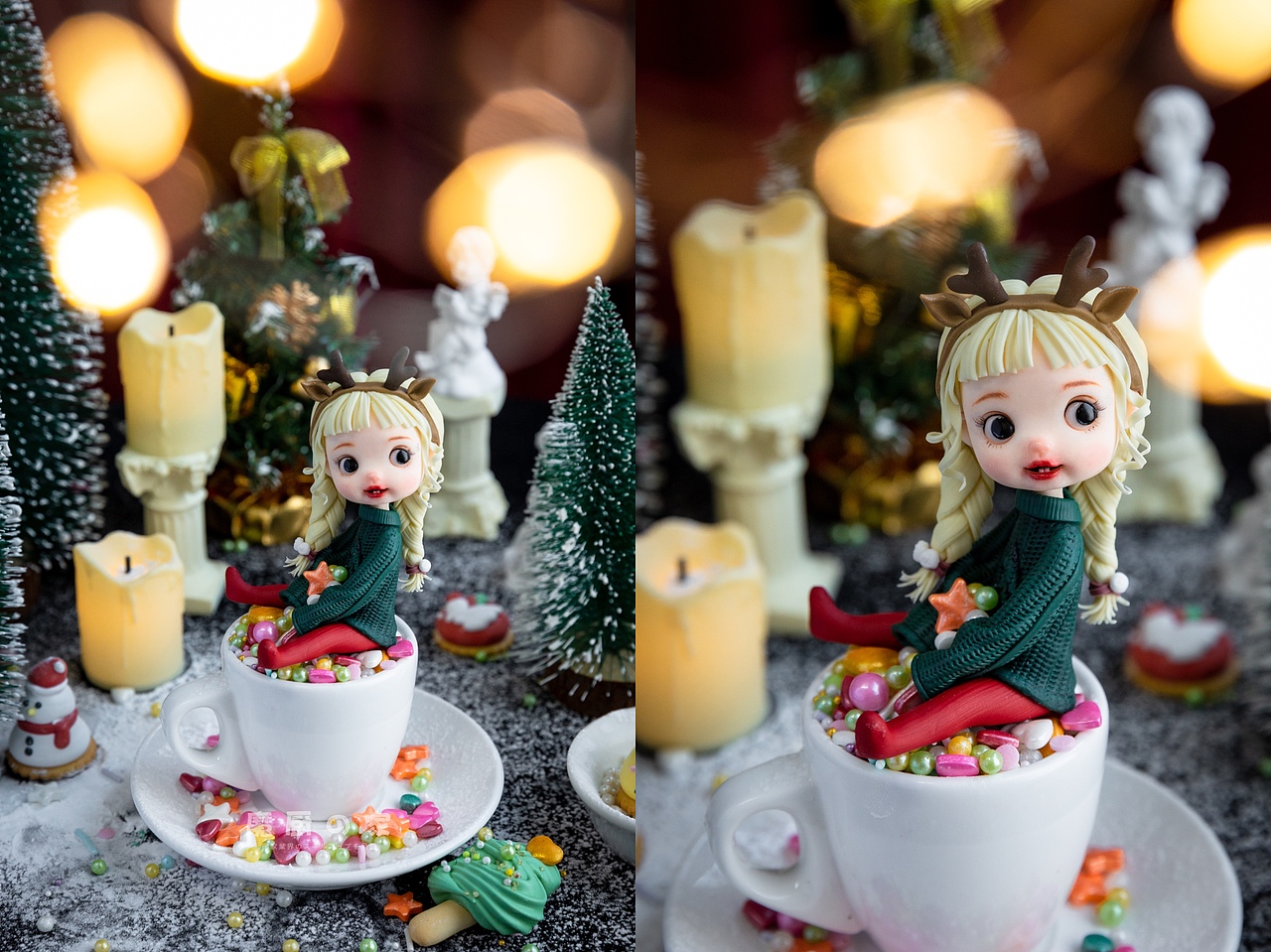 2021年翻糖卡通人偶作品汇总美食拍摄ob11娃娃拍摄