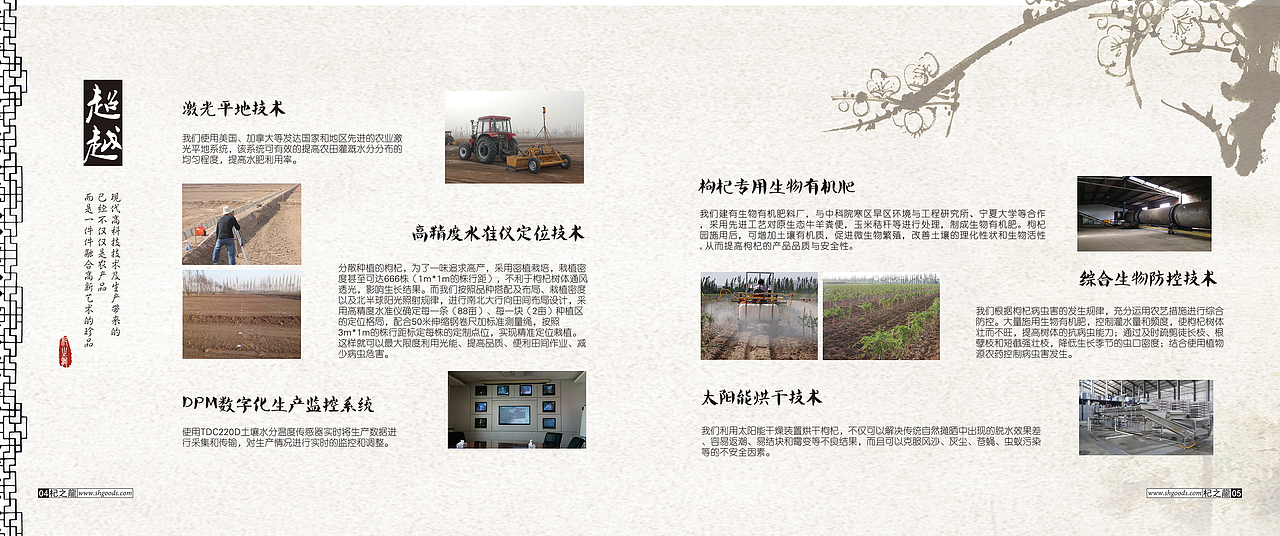 【宣传册设计】杞之龍枸杞——古风宣传册设计