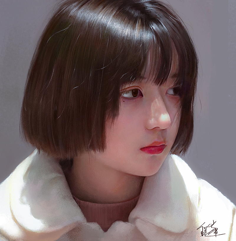 2021年一些平时的头像练习