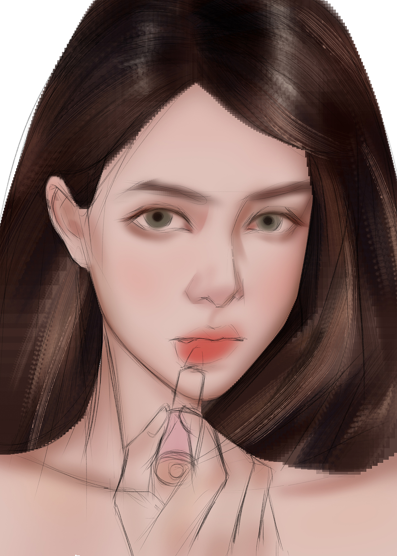 【82】皮肤质感（图ZMjg1NDc4Njc2） - 创作习作 - 站酷设计师画画的小写原创素材 - 站酷ZCOOL