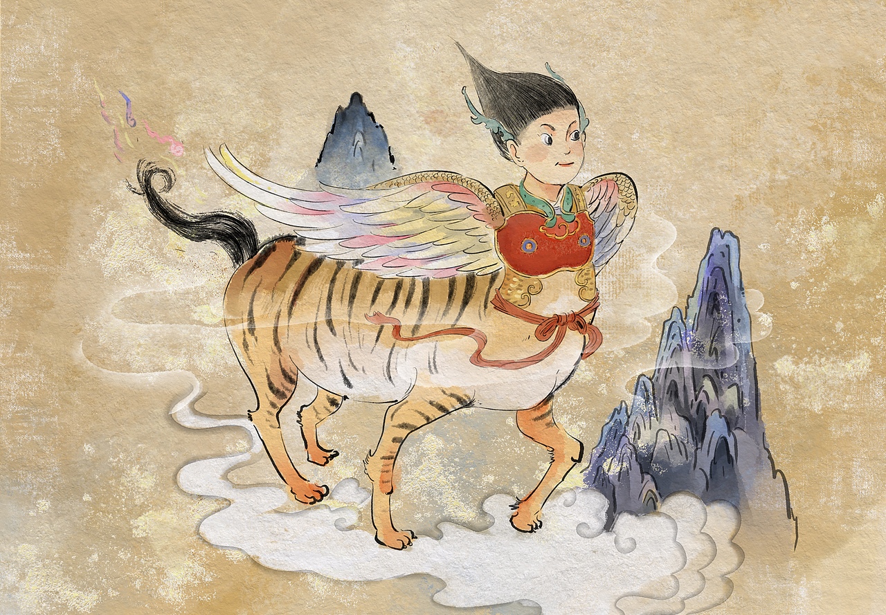 中国妖怪3（图ZMzc2NTk4MDg4） - 绘本 - 站酷设计师miao9原创素材 - 站酷ZCOOL