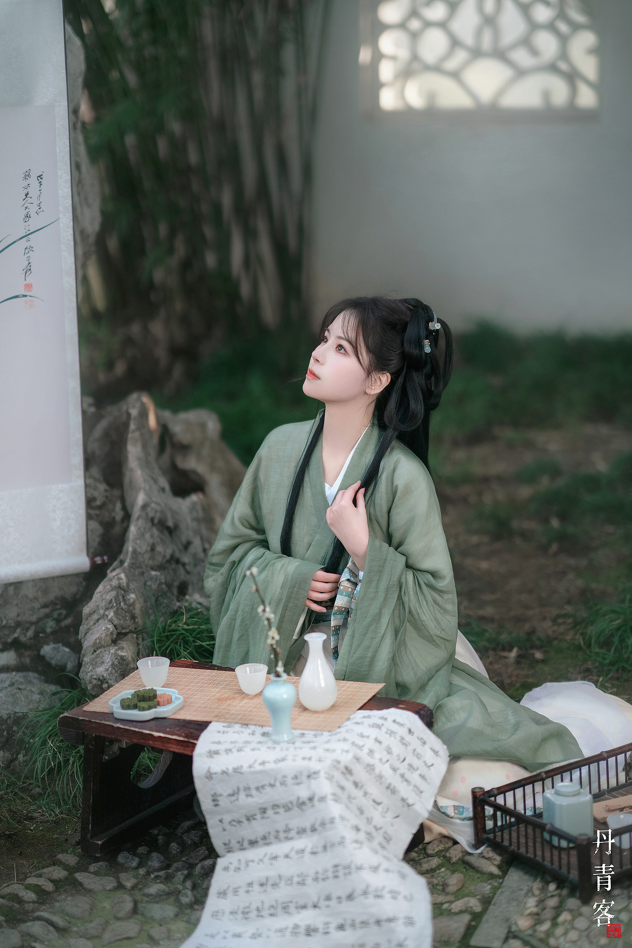 江南春不晚-丹青客（图ZMjk1Mzk2Mjk2） - 人像摄影 - 站酷设计师DeerSee鹿见原创素材 - 站酷ZCOOL