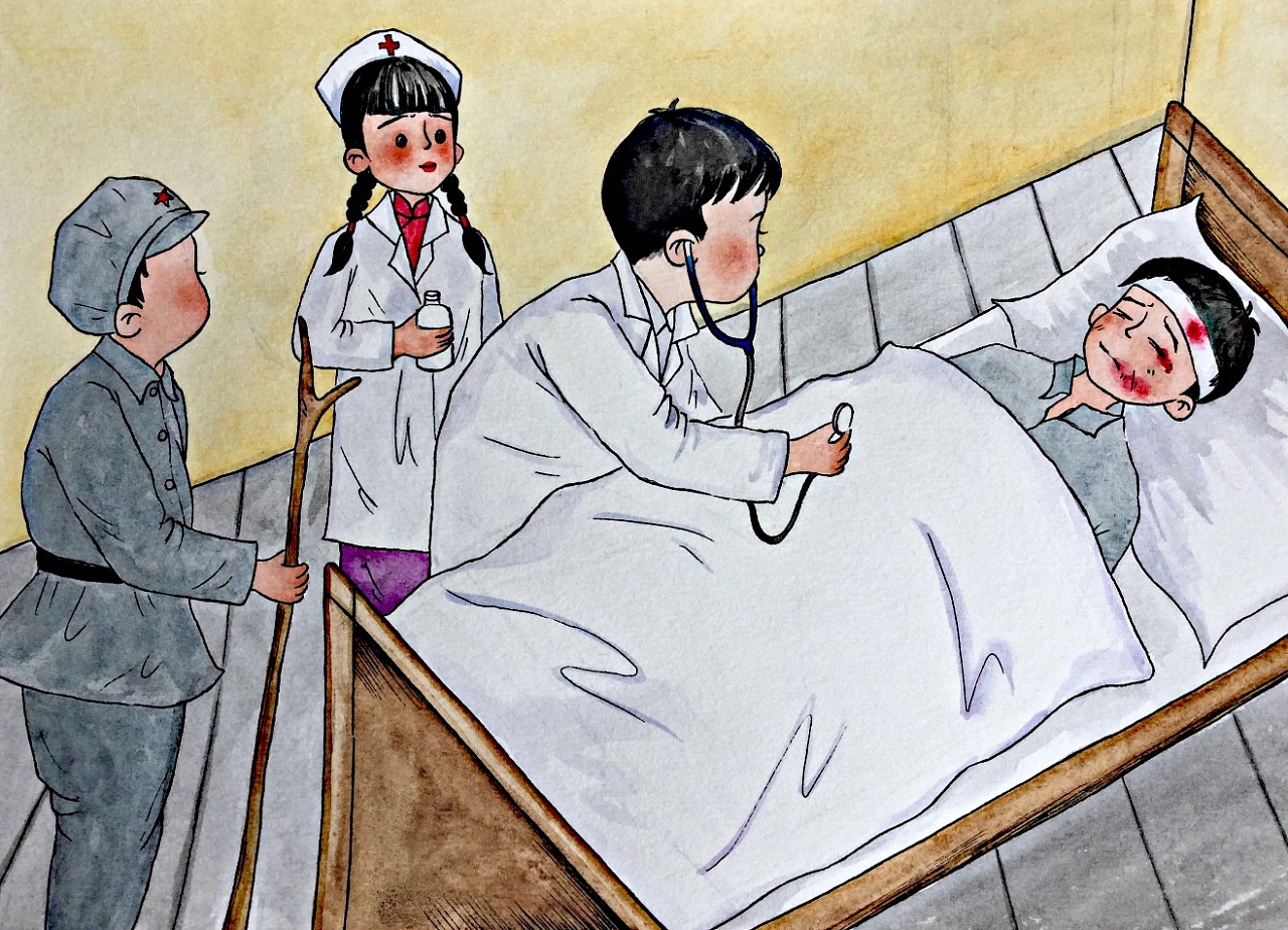 革命烈士|插画|儿童插画|张小妹儿m - 原创作品 - 站酷 (zcool)