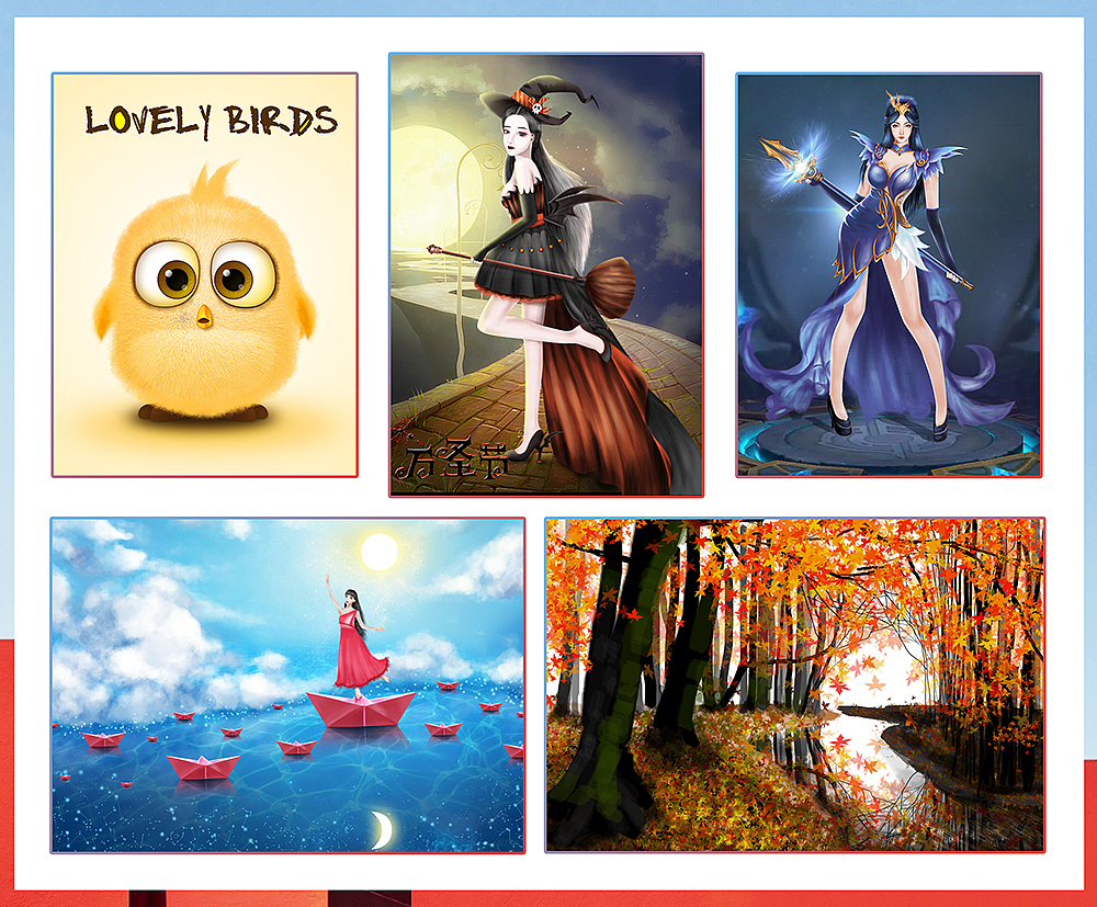 手绘板绘合集（图ZMTI1OTg0MzA0） - 绘本 - 站酷设计师Linsn原创素材 - 站酷ZCOOL