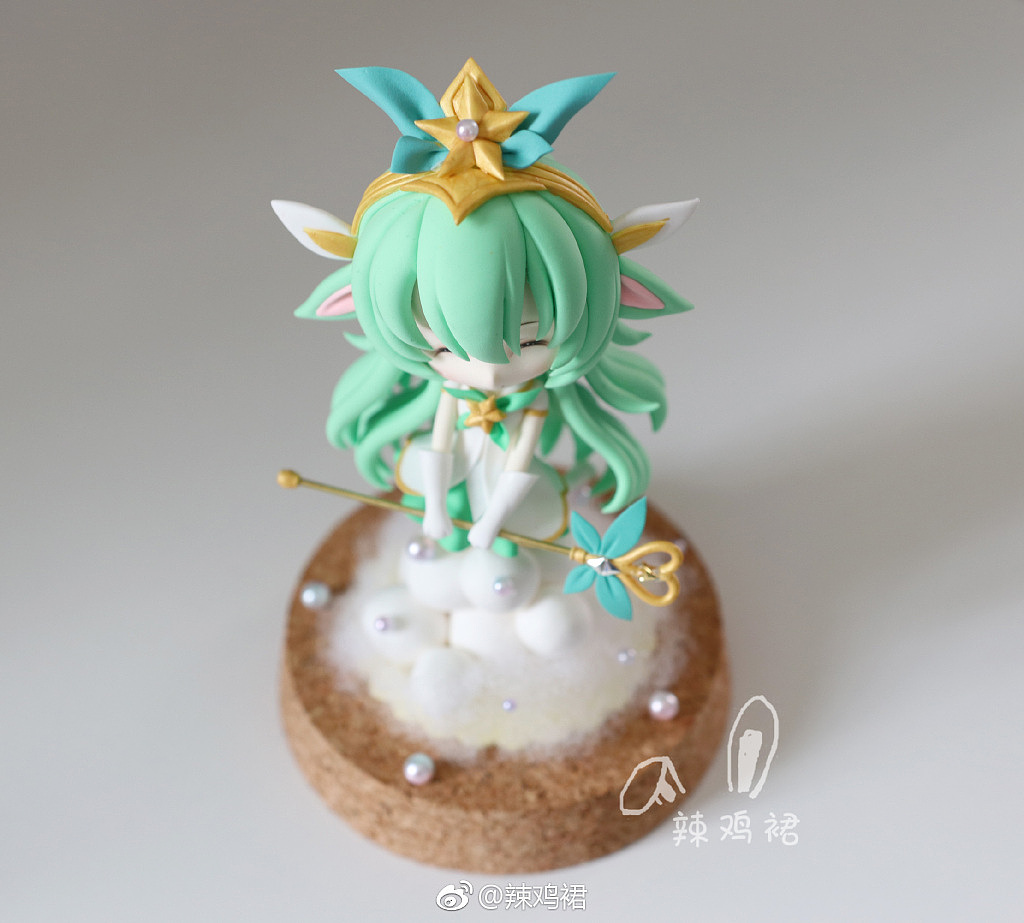 英雄联盟-星之守护者-仙灵女巫-璐璐-超轻粘土手办