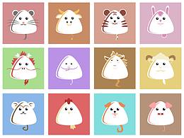 十二生肖系列设计