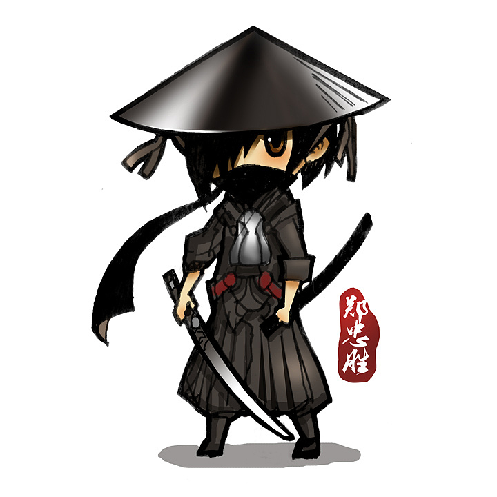 云国第一剑士,帅哥郑忠胜!