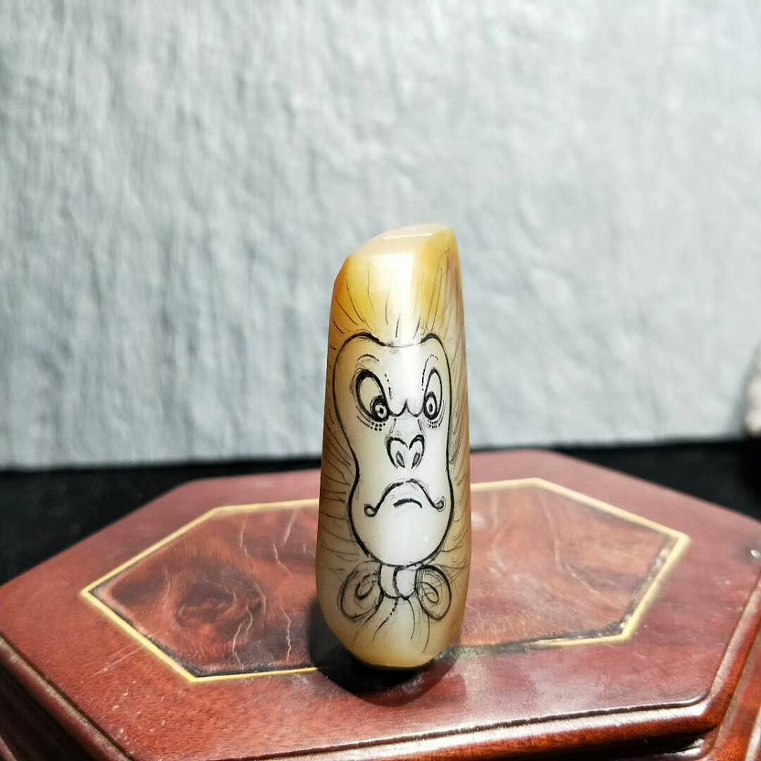 原创玉雕设计手绘稿一