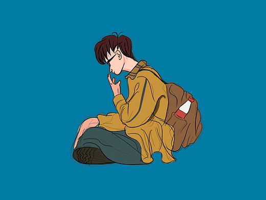 人物插畫（個(gè)人主頁-ZNDc3MTczOTI=） - 創(chuàng)作習(xí)作 - 站酷設(shè)計(jì)師Durian程原創(chuàng)素材 - 站酷ZCOOL