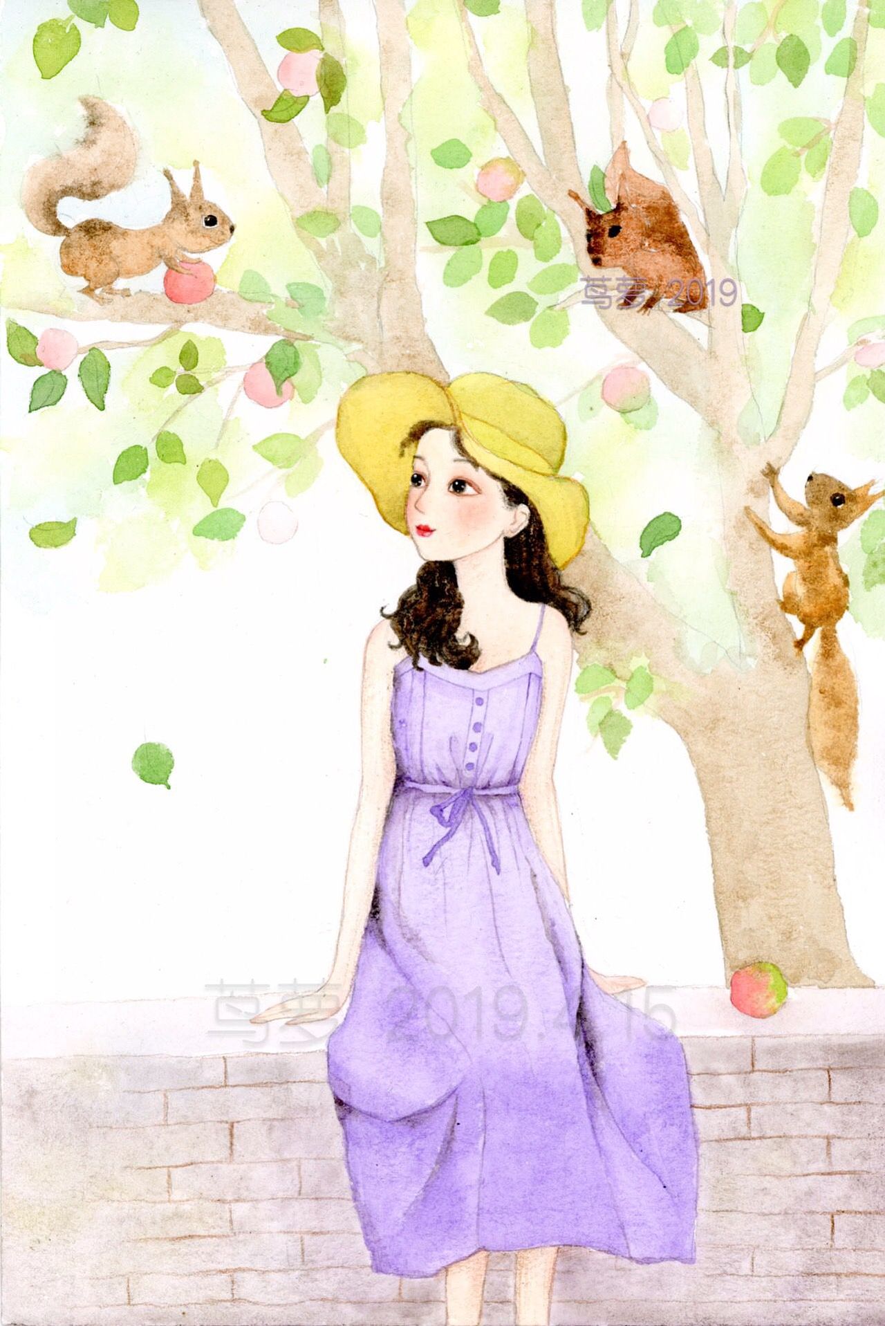 已发表童话插图