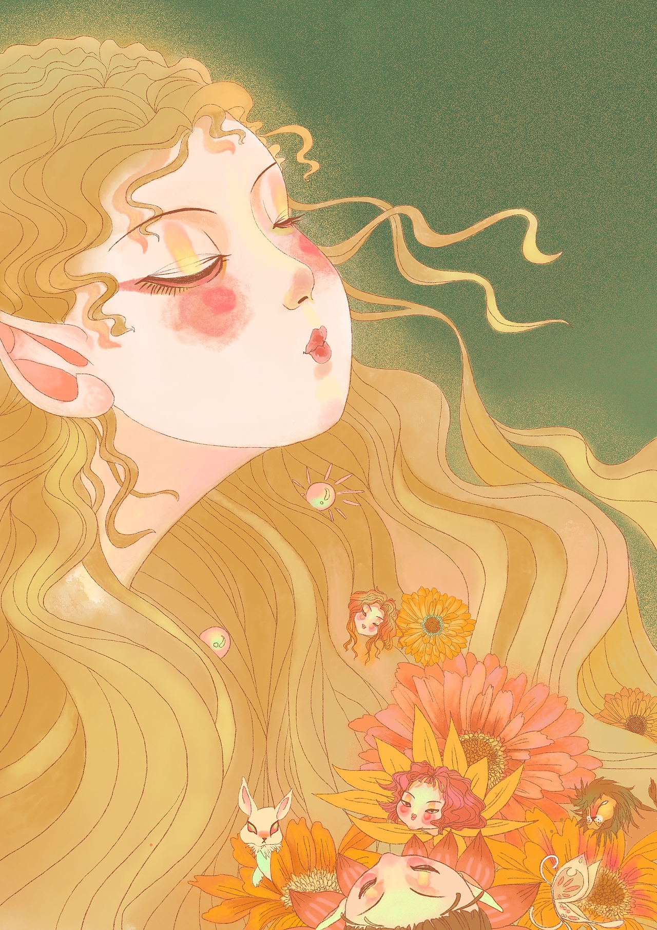 海女阿怪（图ZMTQ4NzI2NDky） - 创作习作 - 站酷设计师S栗子糕原创素材 - 站酷ZCOOL