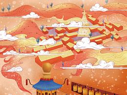 《行禪山中》-五臺山