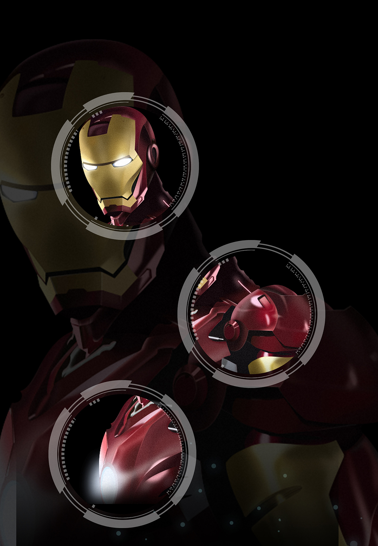 钢铁侠插画练习