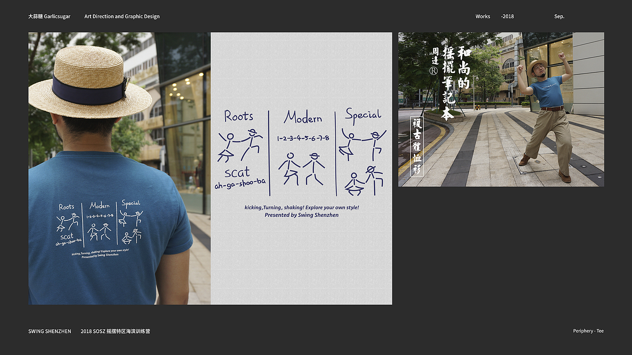 【品牌设计】2019 SoSZ 摇摆特区海滨训练营 Branding