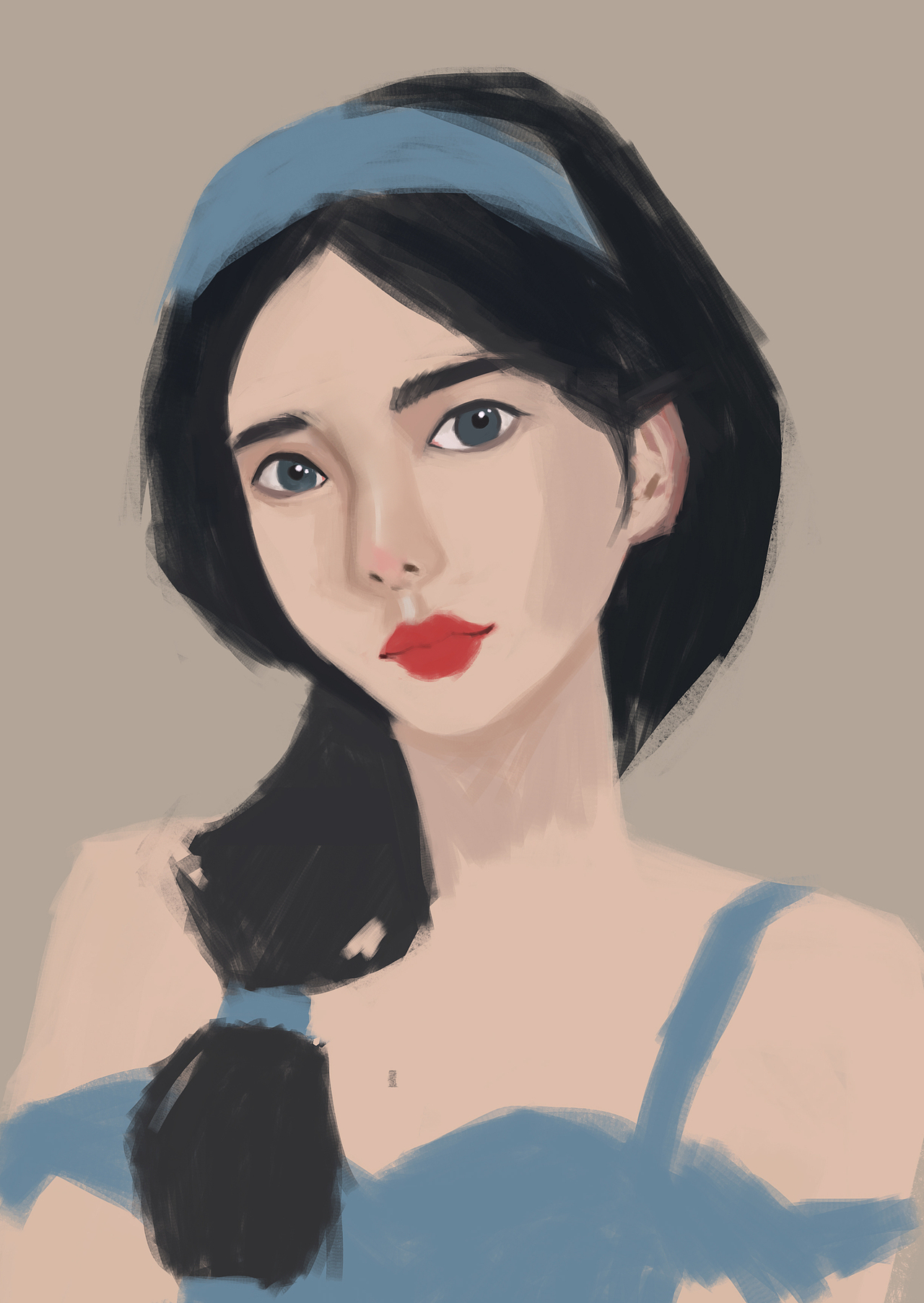 3. 从五官开始刻画