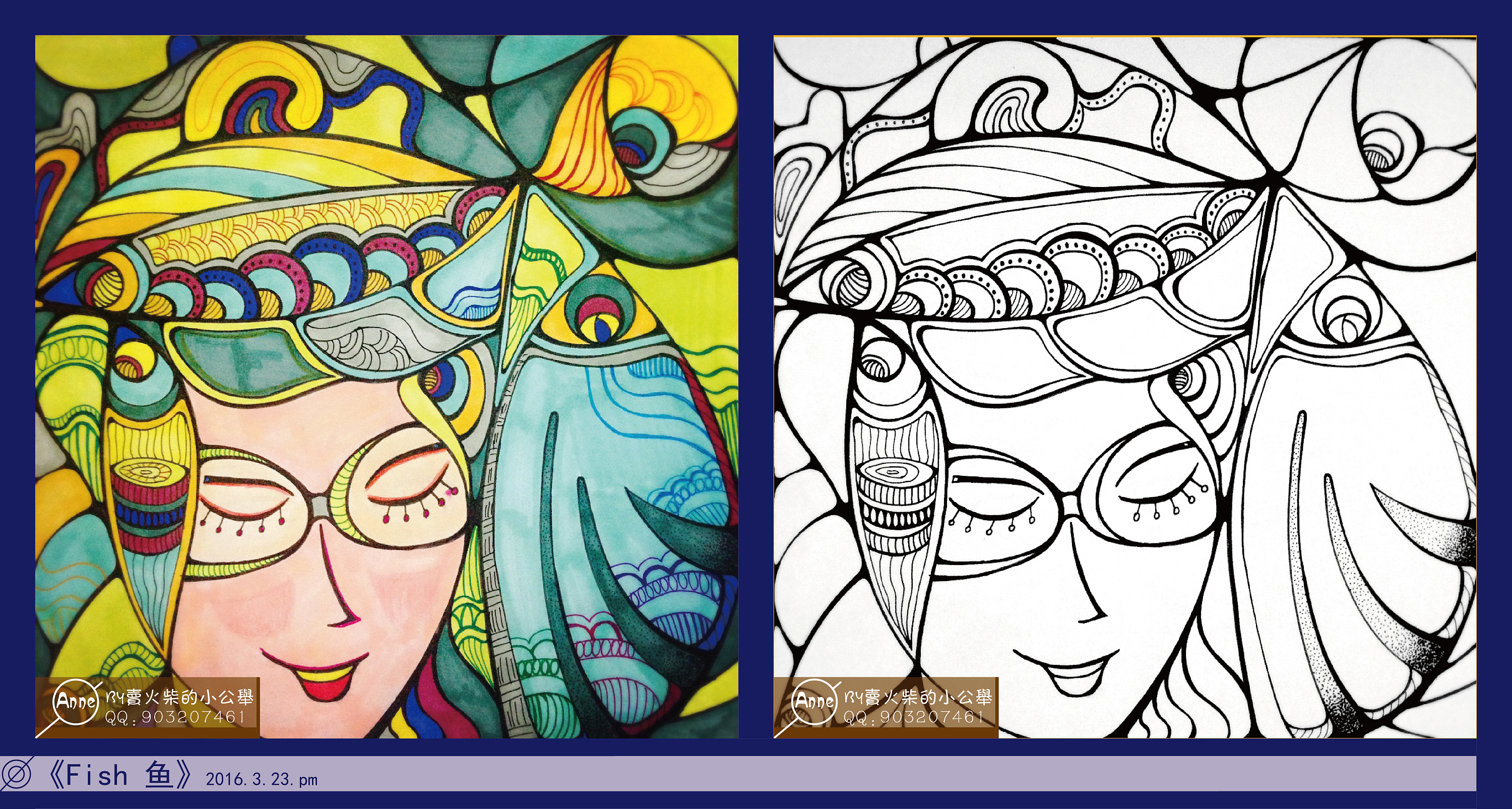 装饰画整理|插画|艺术插画|anne倩倩 - 原创作品 - 站酷 (zcool)