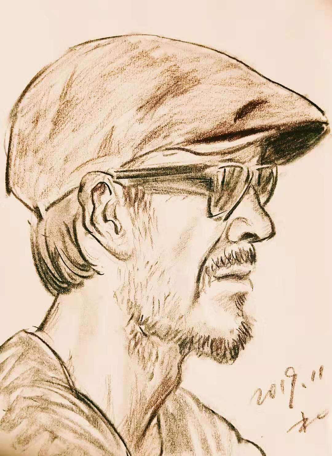 阿杜手绘速写肖像画（图ZMTgzOTA4MTY4） - 绘画 - 站酷设计师阿杜手绘速写原创素材 - 站酷ZCOOL