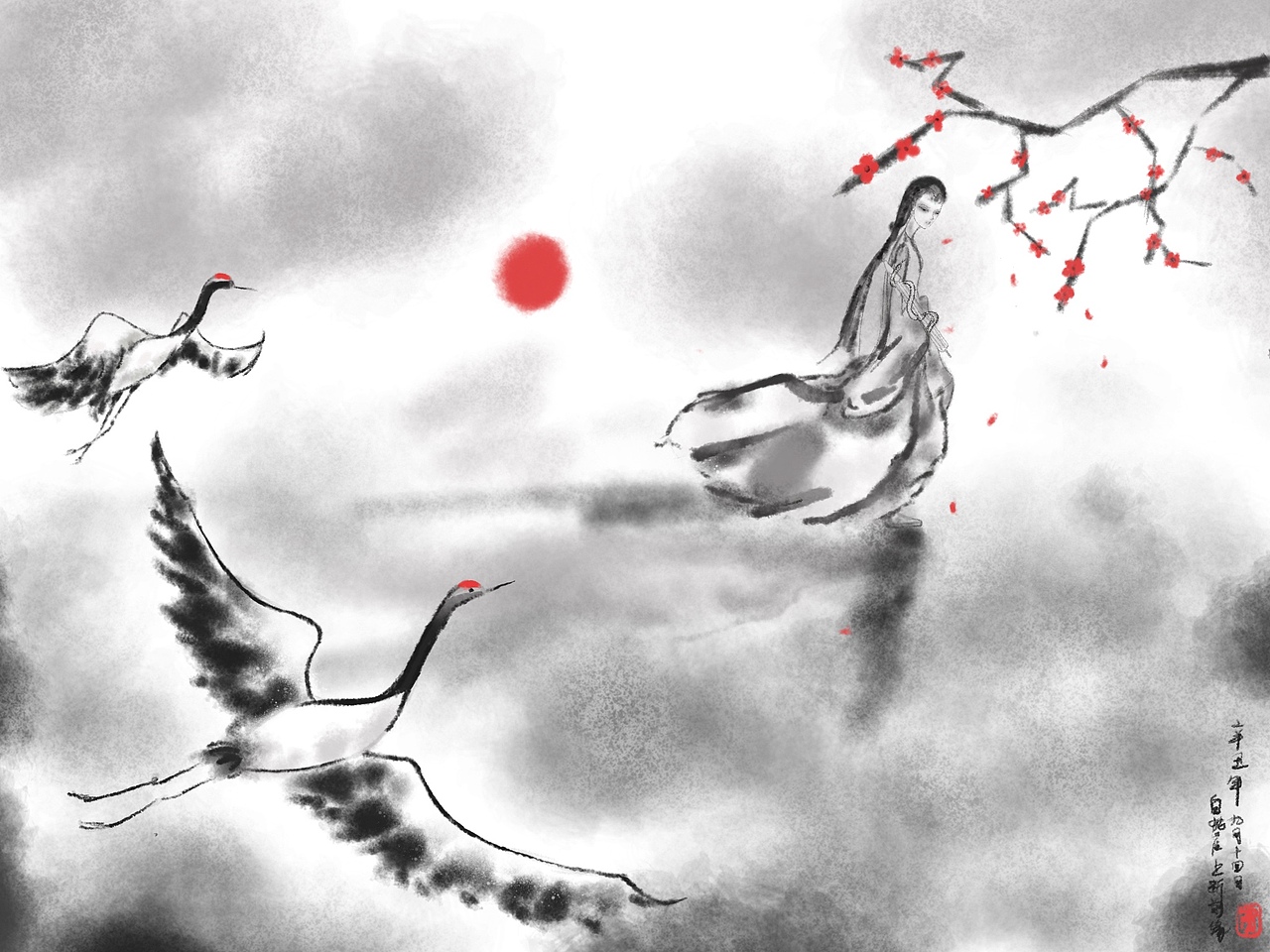 《崖上》（图ZMjcwNzA5MzI4） - 创作习作 - 站酷设计师一风01原创素材 - 站酷ZCOOL