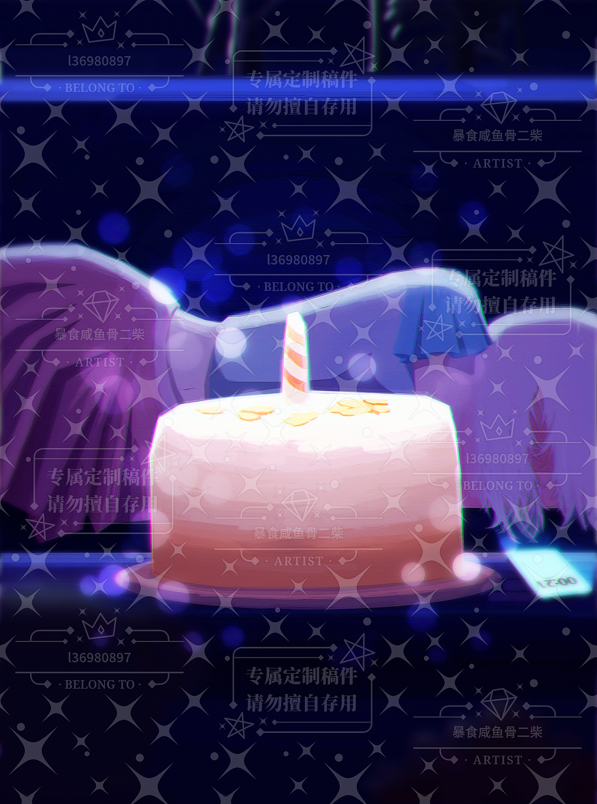 一套特殊风格插图