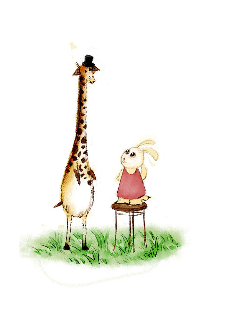 数码水彩儿童插画寒假班学员作品展示