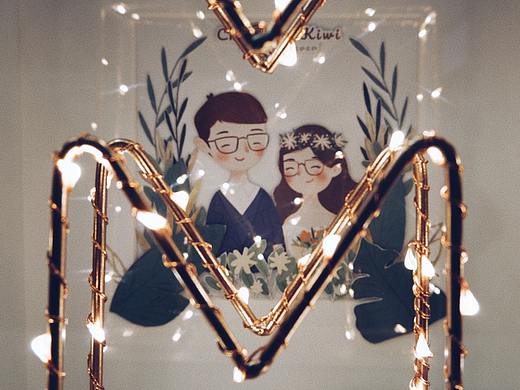 祝你们幸福/婚礼插画o(* ̄▽ ̄*)o