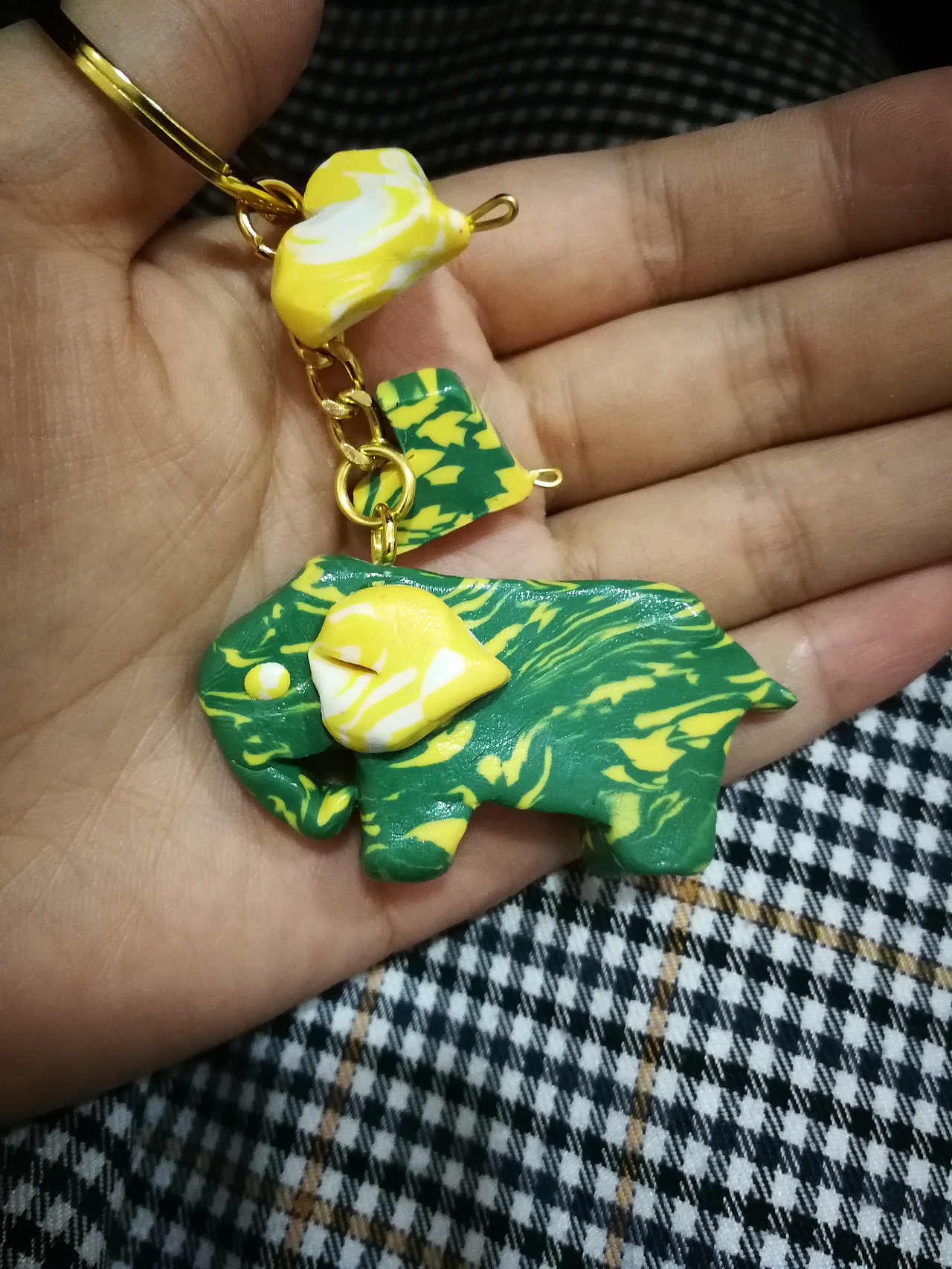 DIY软陶钥匙扣