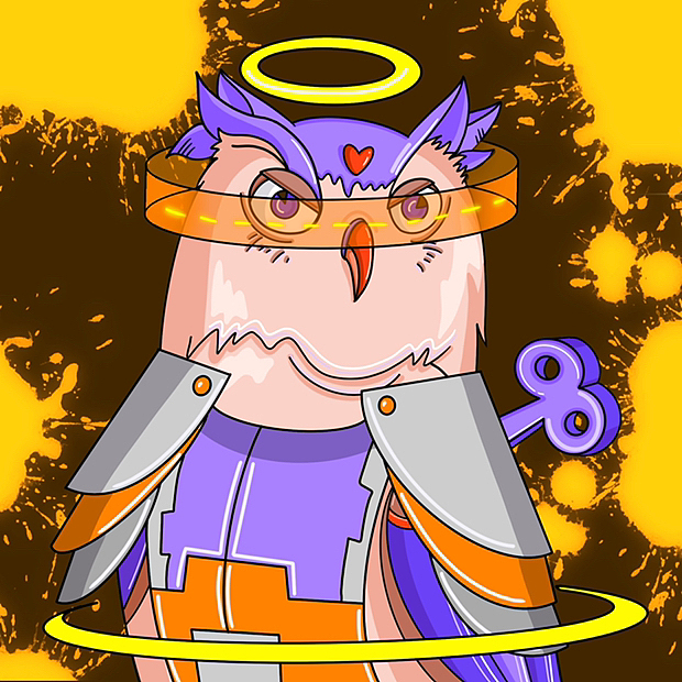 Strange Owl 奇异猫头鹰 -系列 NFT 数字藏品（图ZMzI0MTEyMzI4） - IP形象 - 站酷设计师申申申申申原创素材 - 站酷ZCOOL