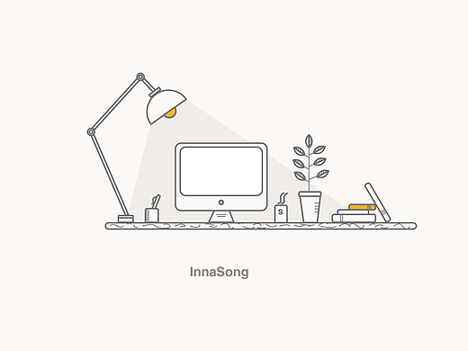 Desk（个人主页-ZMjQwMDYyOTY=） - 创作习作 - 站酷设计师InnaSong原创素材 - 站酷ZCOOL